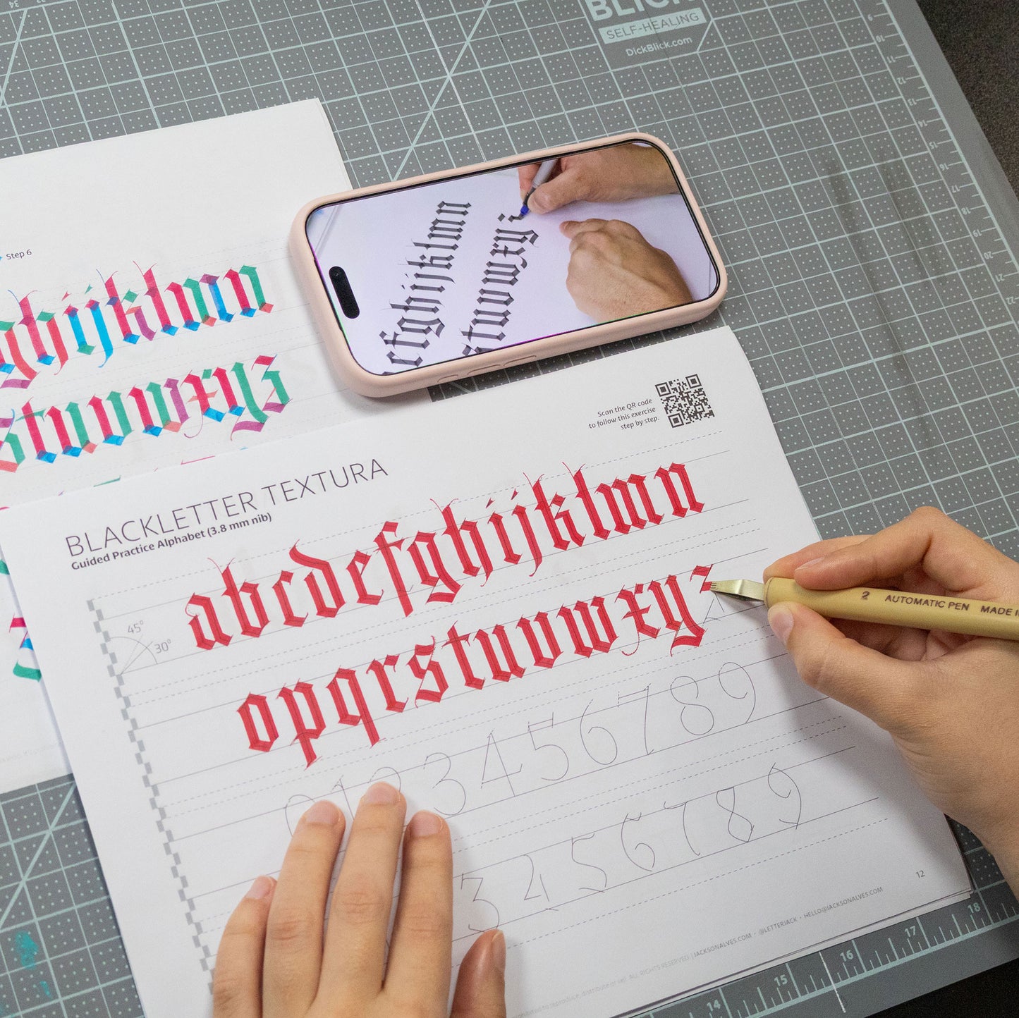 Gothic Textura Calligraphy Workbook