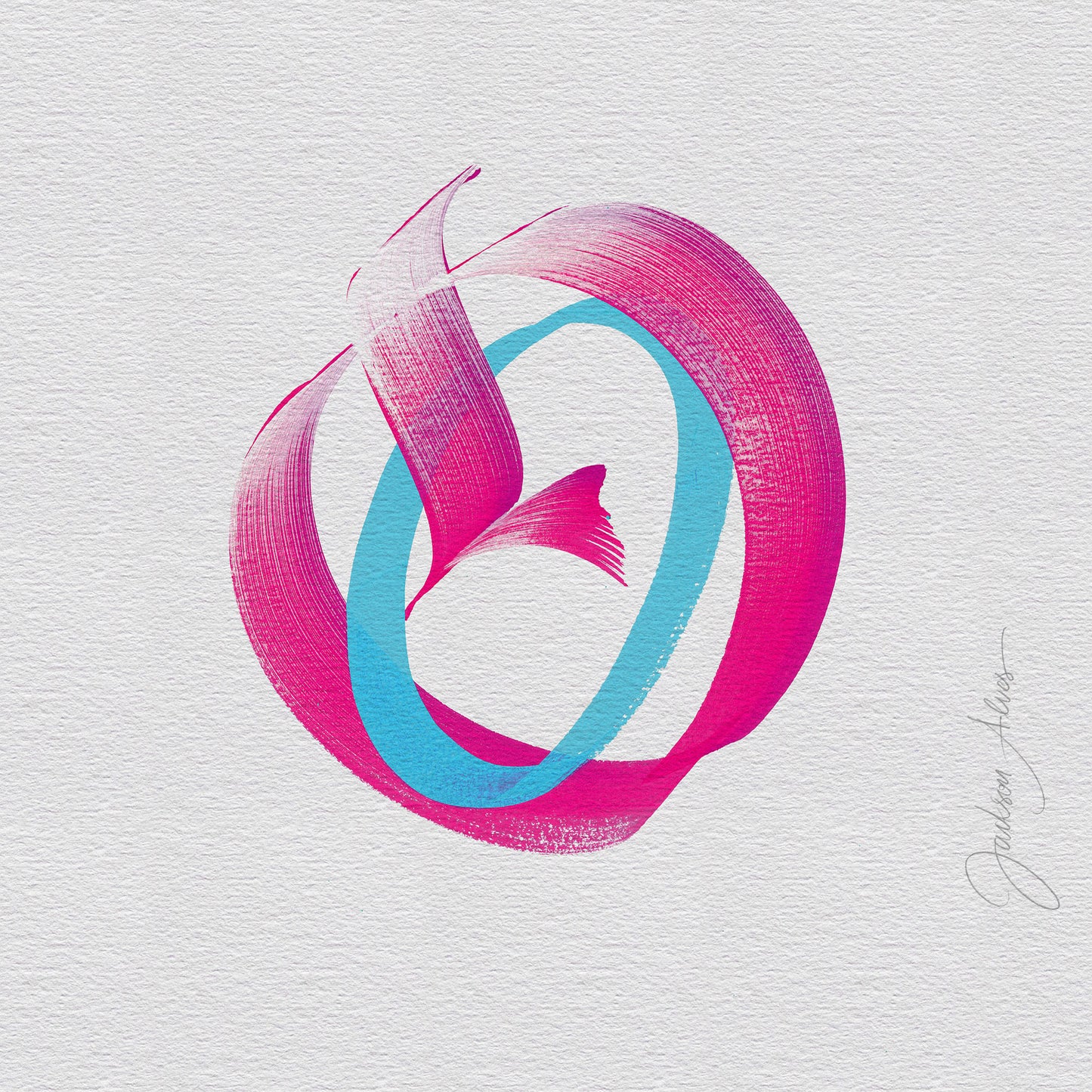 Hand-Painted Alphabet
