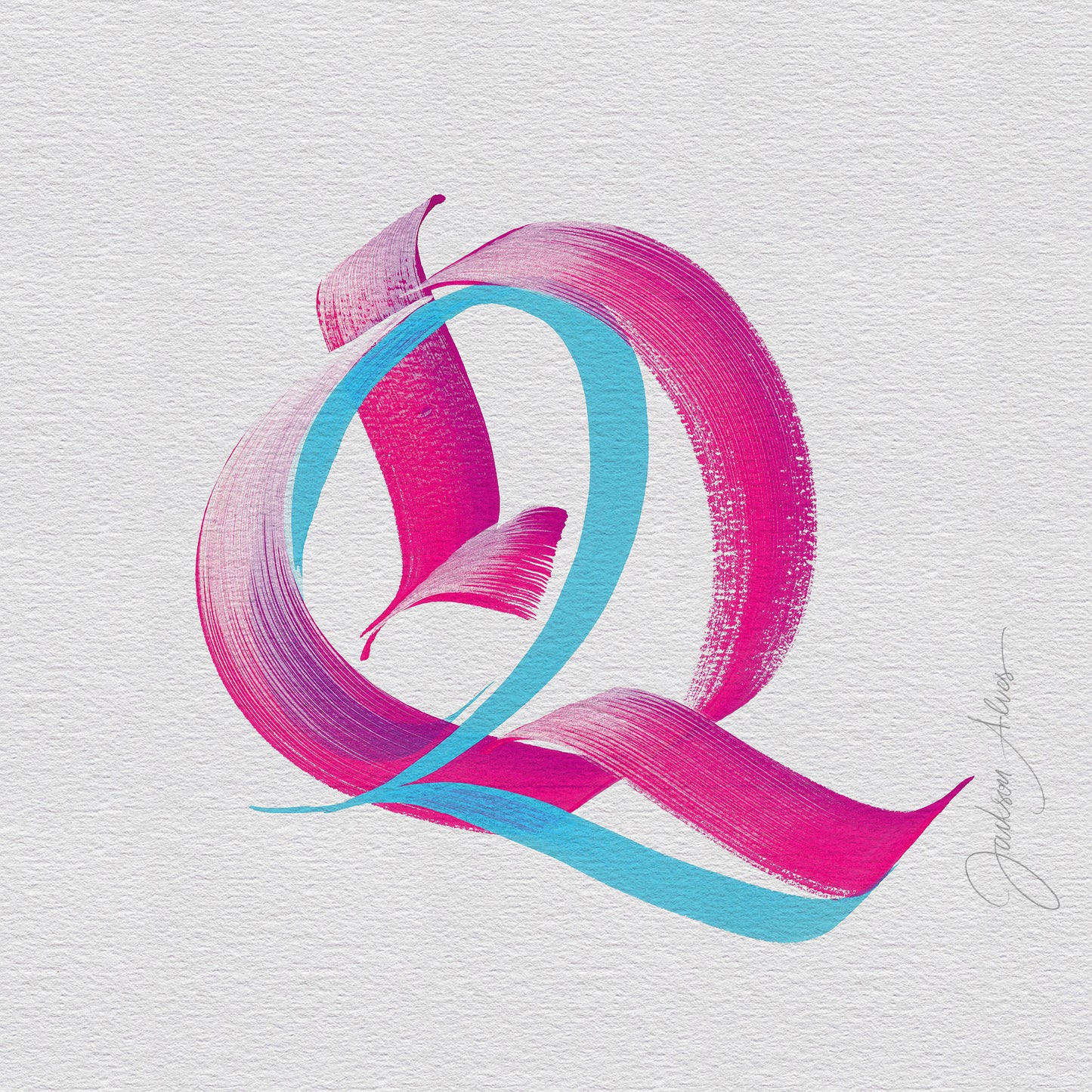 Hand-Painted Alphabet