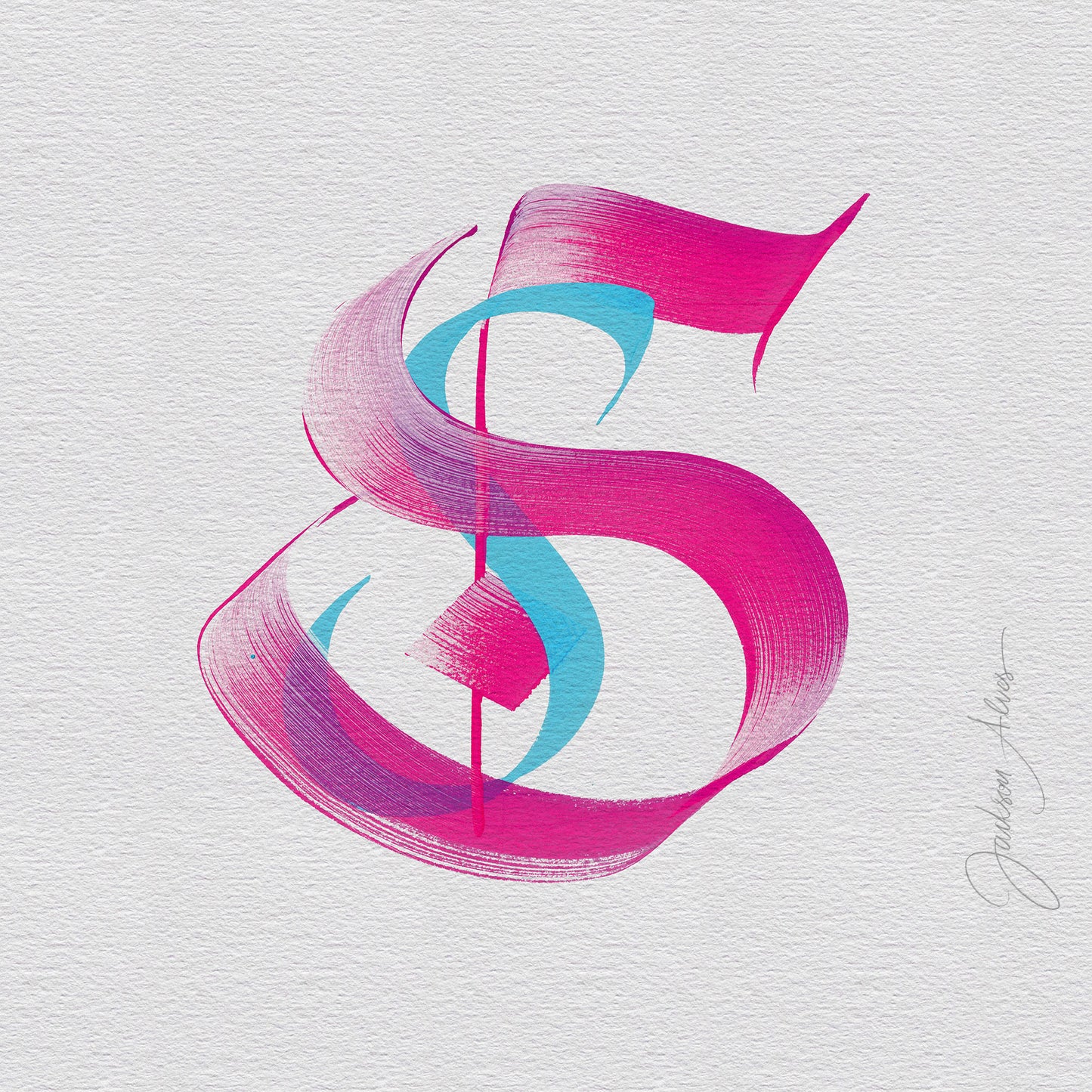 Hand-Painted Alphabet